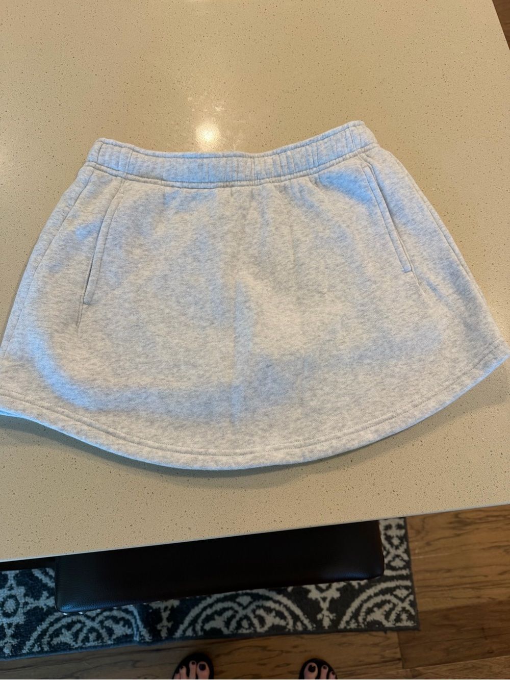 NWT Aerie Heather Gray Women’s Sweat Skort